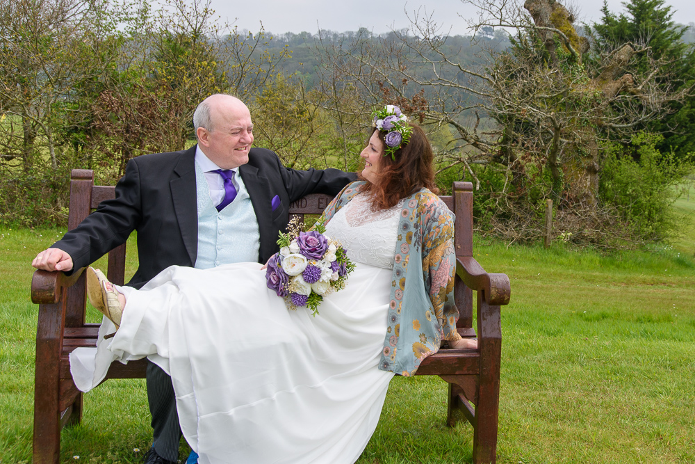 Raelene & gavin take time out after their wedding
